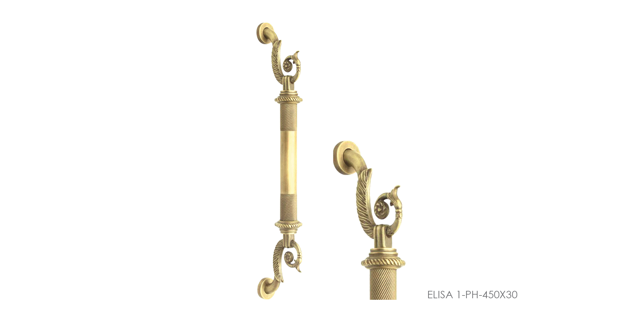 Victorian Main Door Pull Handle & Locks For Glass & Wooden Doors  For Apartments