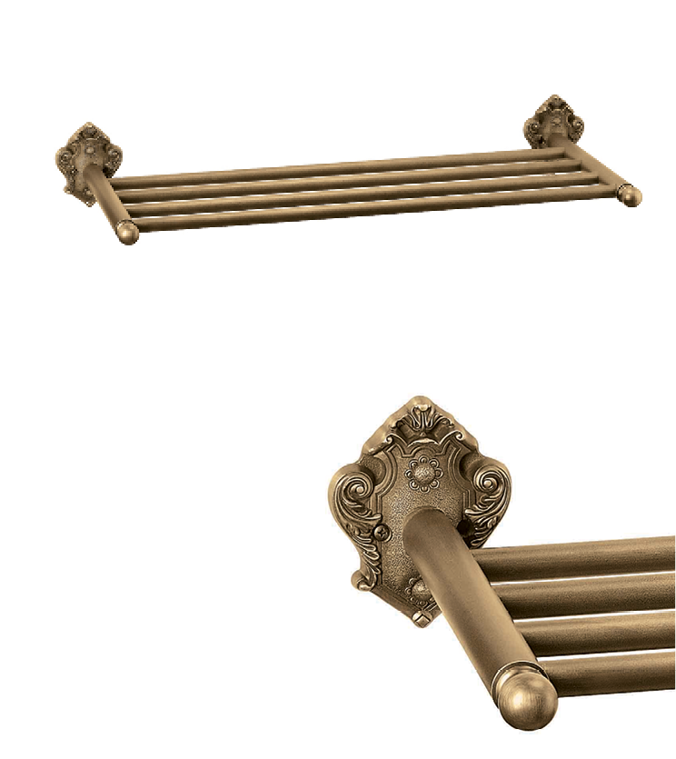 Big towel rack with single rod and 4 rod as per utility and size for bathroom and powder room for houses