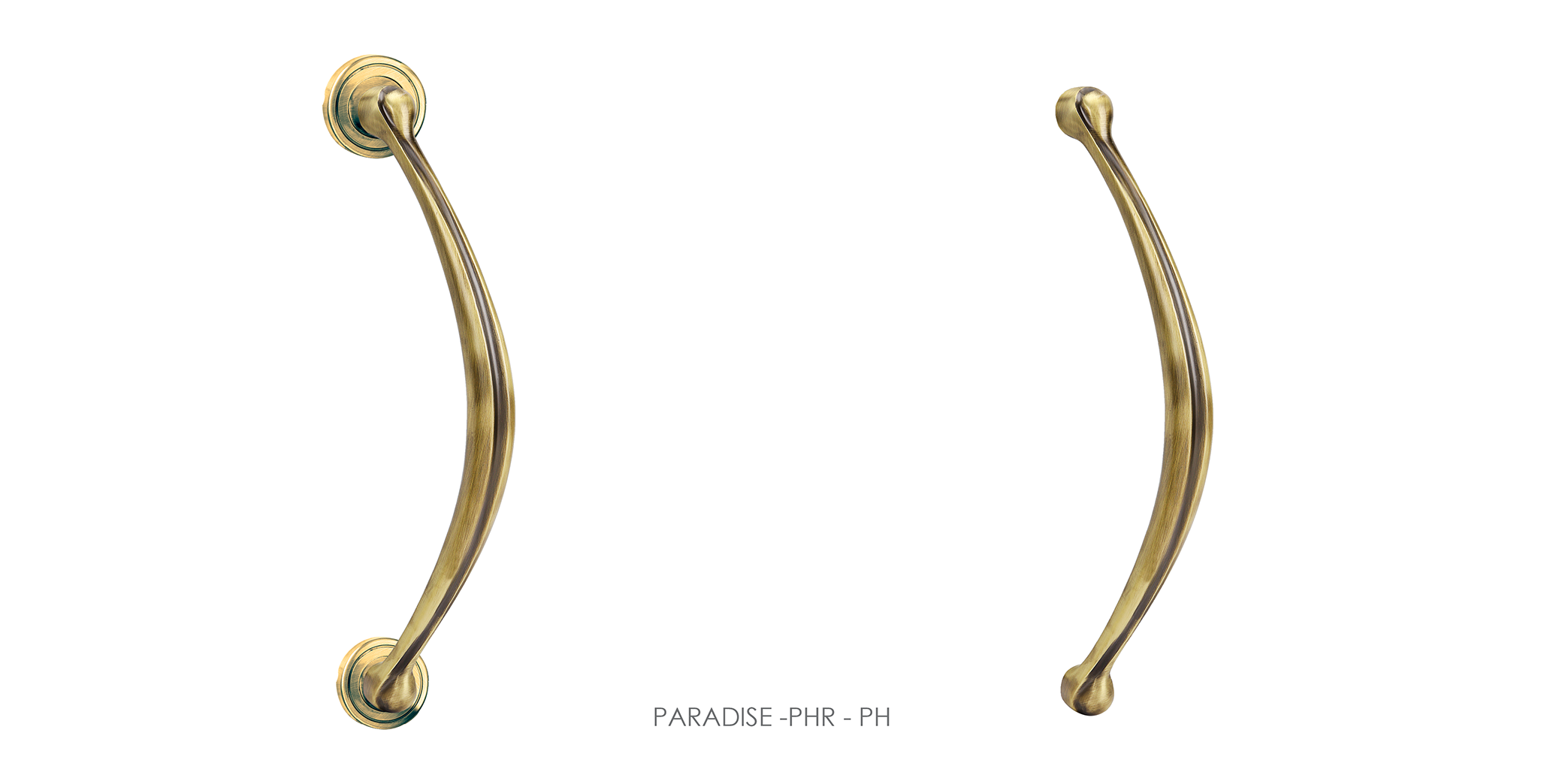 Classic Mortise Door Handle & Lock On Plate  For Restaurants