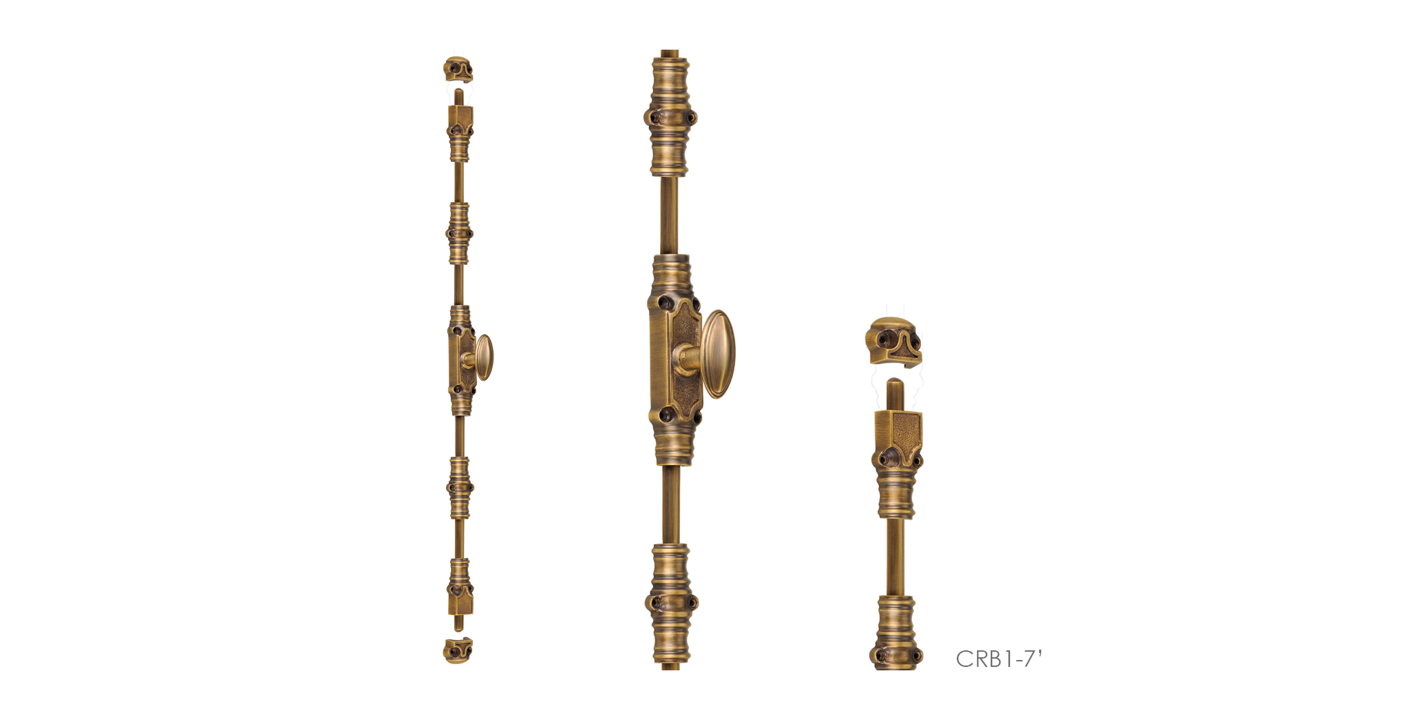 Classic French Cremone Bolts In Different Sizes with Customisation For Homes
