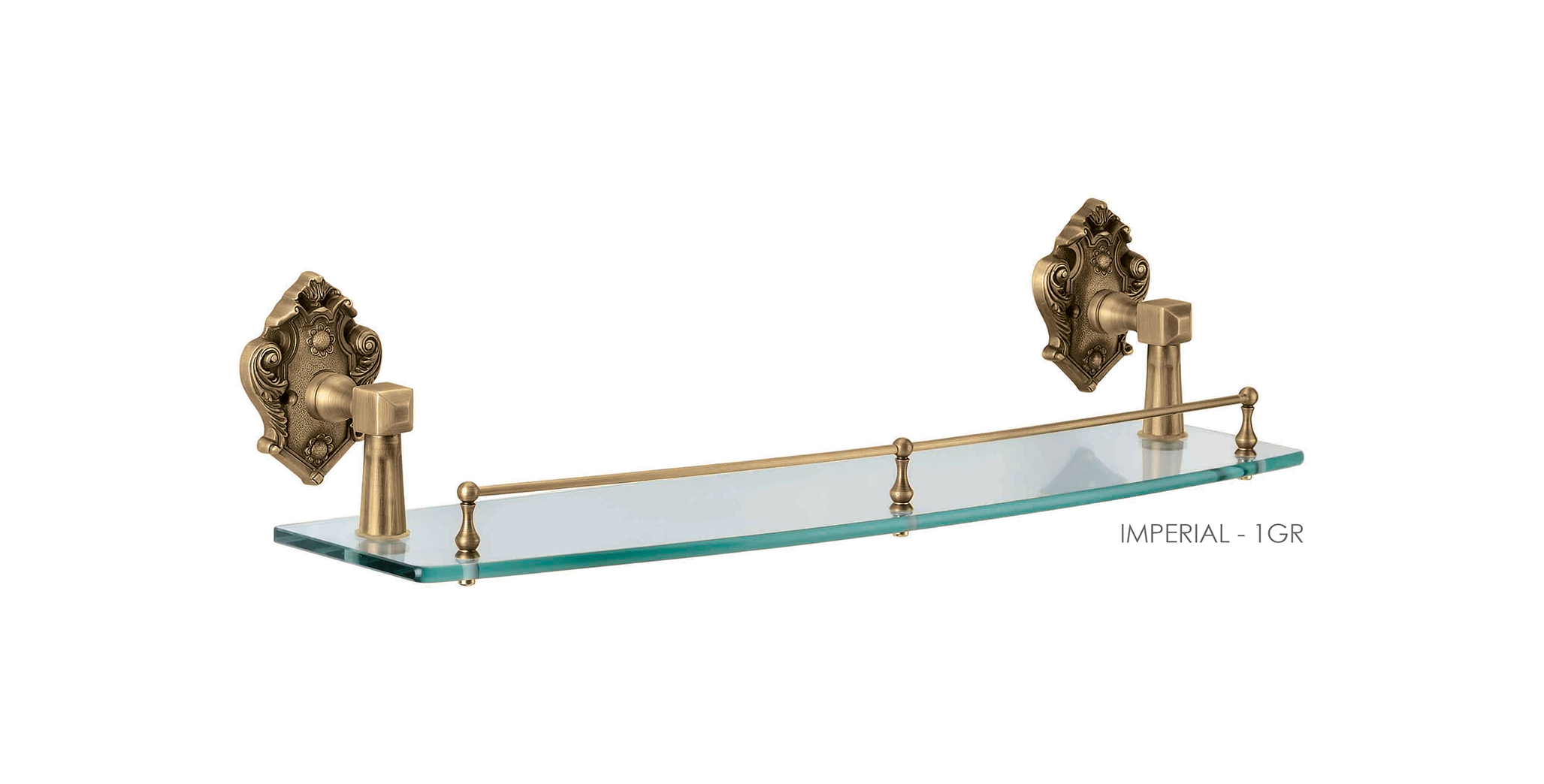 Classic Glass Shelve As per Utility and Size For Bathroom and Powder Room For Villa