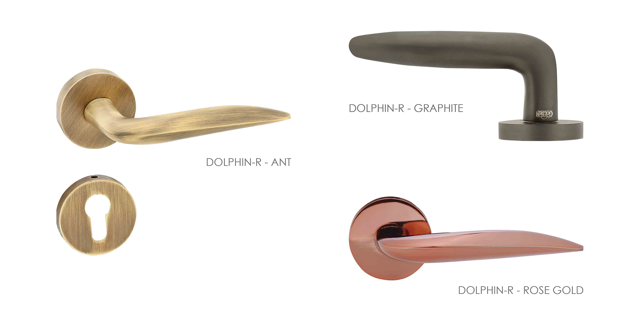 Customised Mortise Door Handle & Lock On Rosette For Hotels