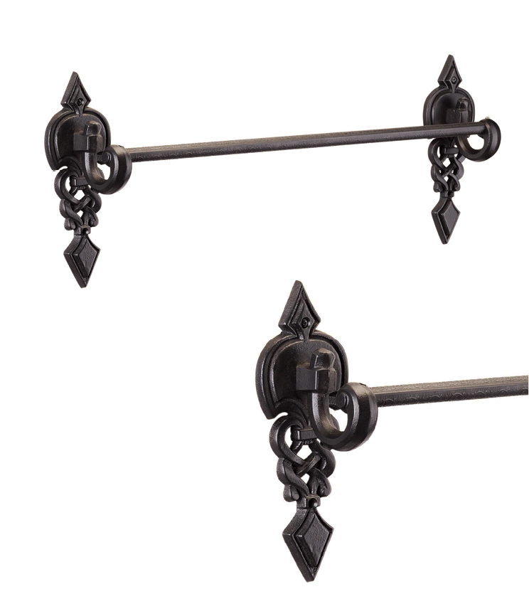 Customized towel rack with single rod and 4 rod as per utility and size for bathroom and powder room for homes