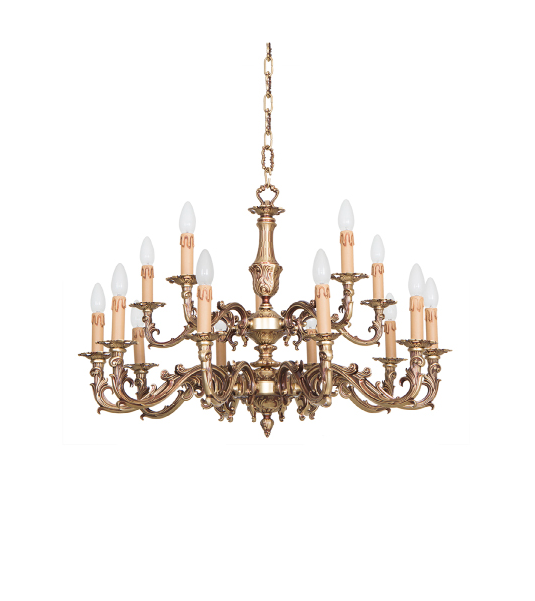 Carved Chandeleir with Carving