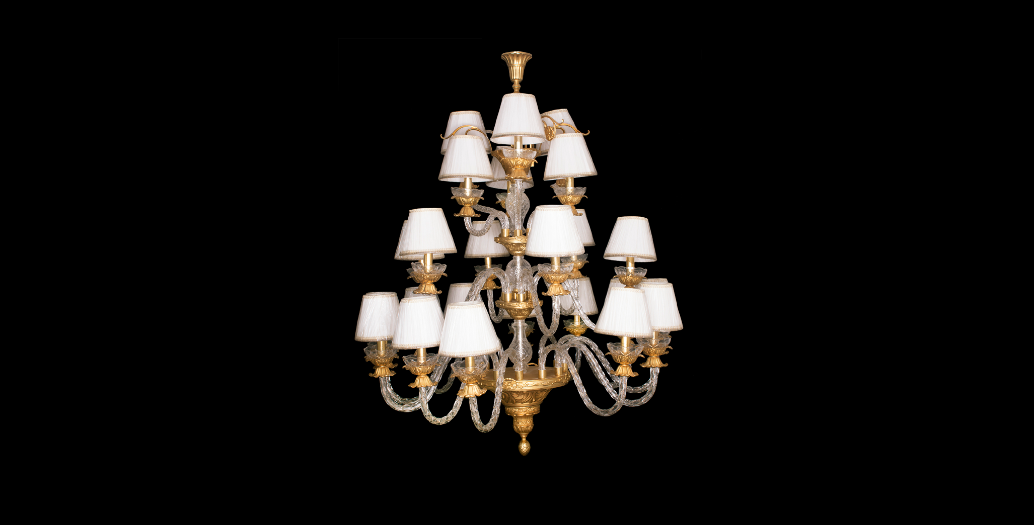 Cut Glass Chandelier