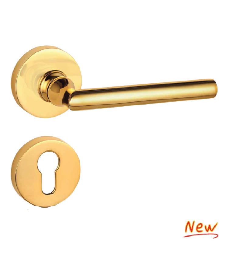 MOSCOW R Brass Door Handles
