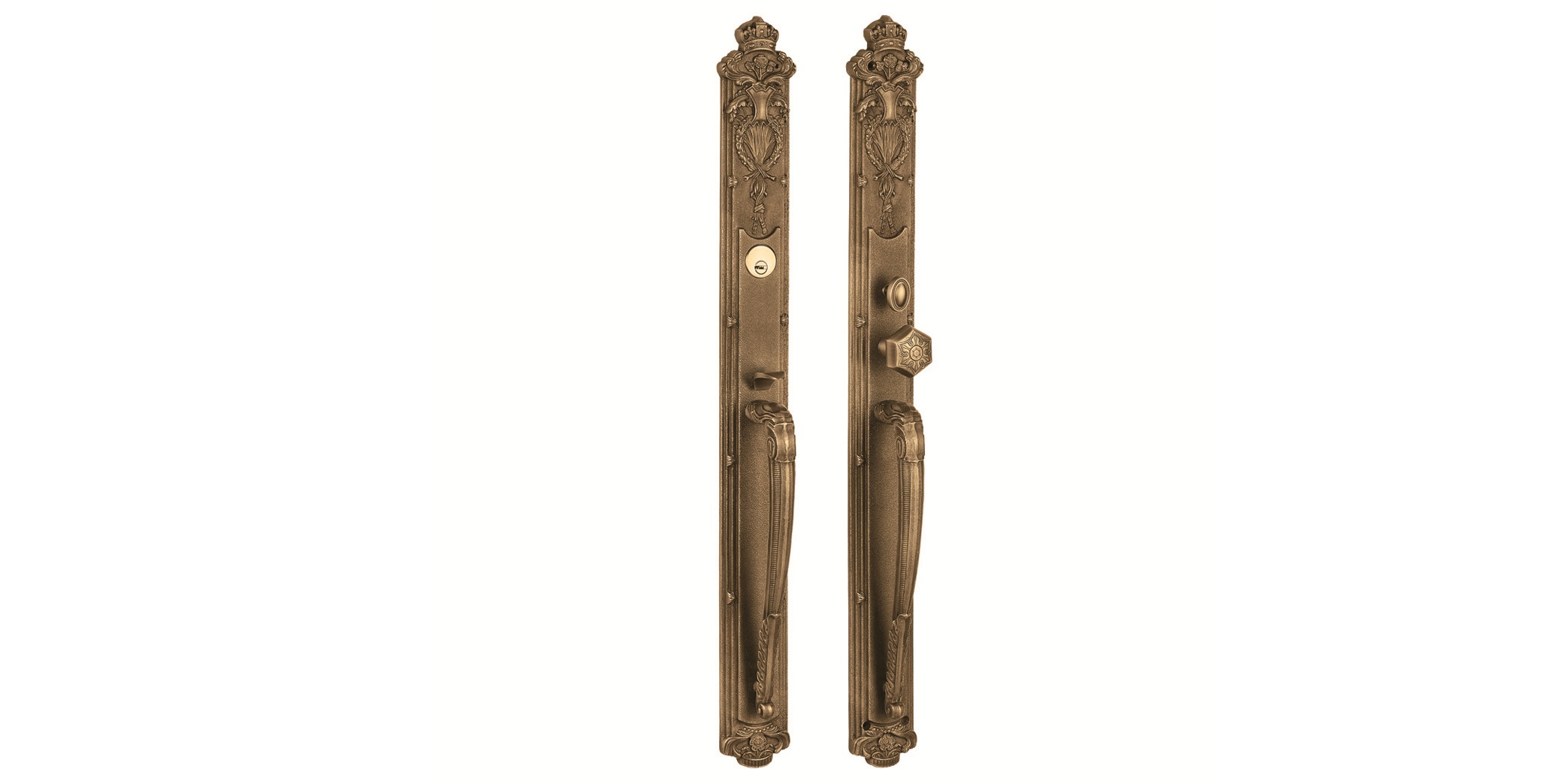 High-End Main Door Entrance Set for Villas 