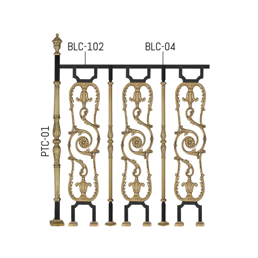 Premium Railings Showcasing Elegance and Style