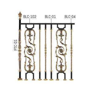 Bronze Brass Railings