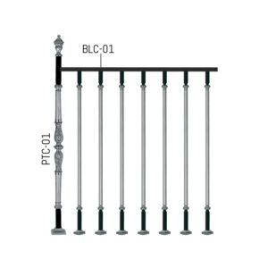 Elegant Brass Railings