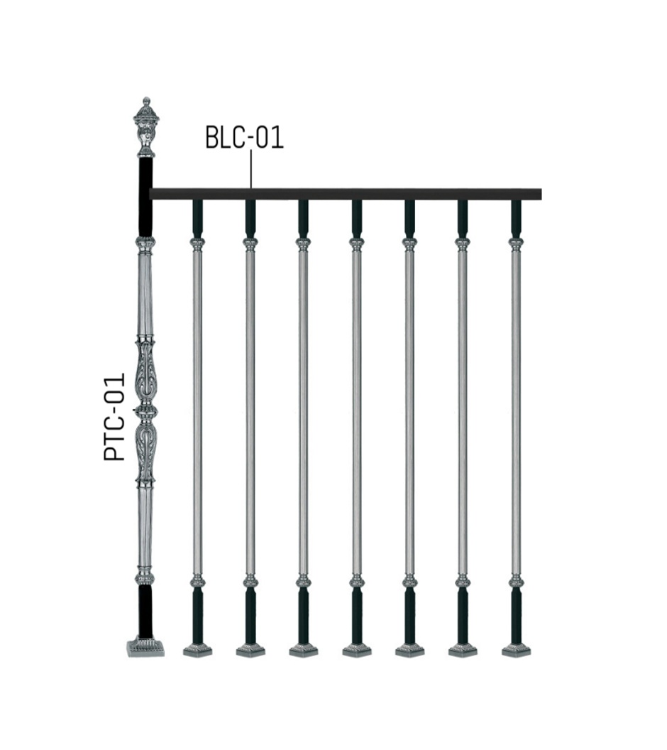 Royal Brass Palace Railings