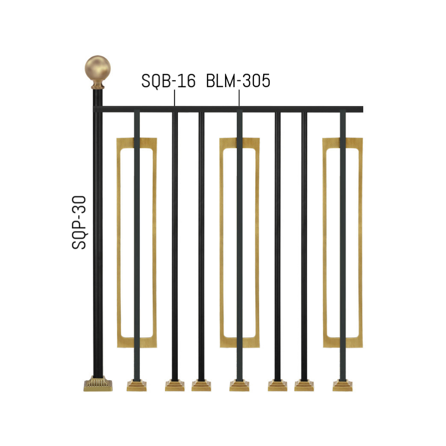 Luxe Villa Railings