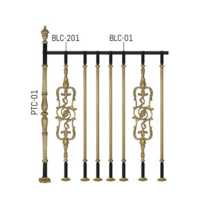 Luxury Brass Railings