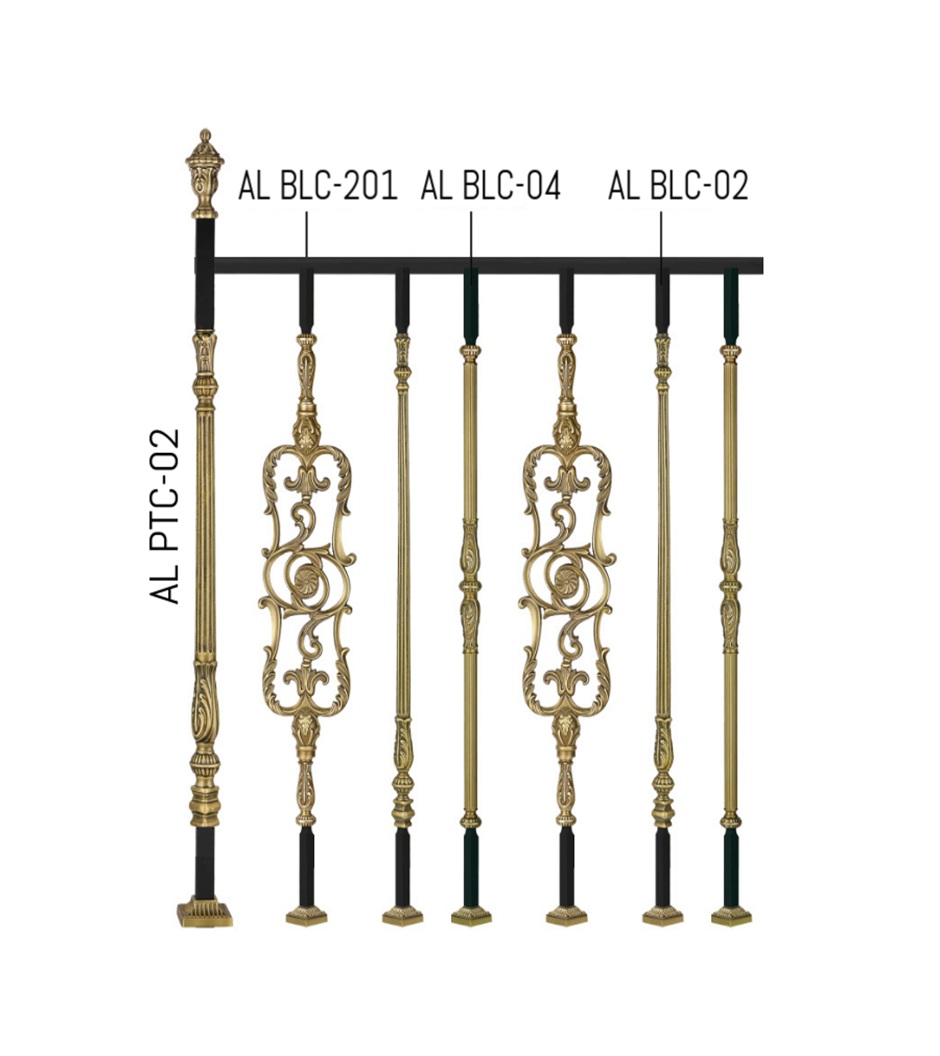 Contemporary Farmhouse Railings