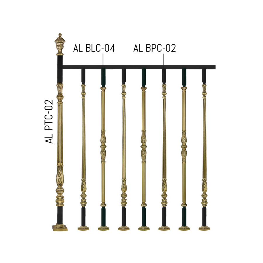 Antique Finish Bungalow Railings