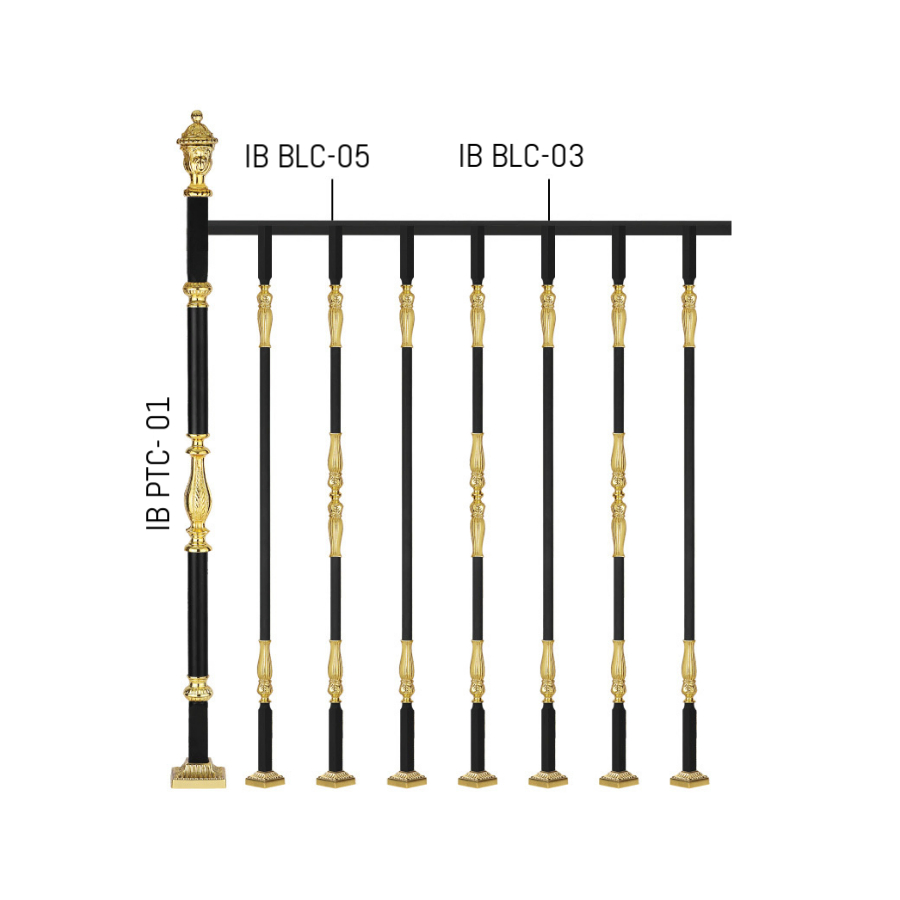 Regal Palace Railings