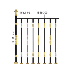 Ornamental Brass Railings