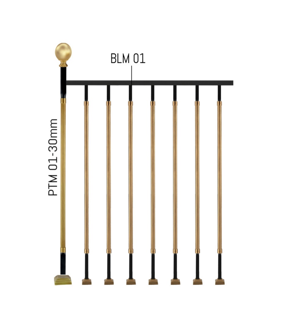 Elegant luxury railings designed for upscale homes