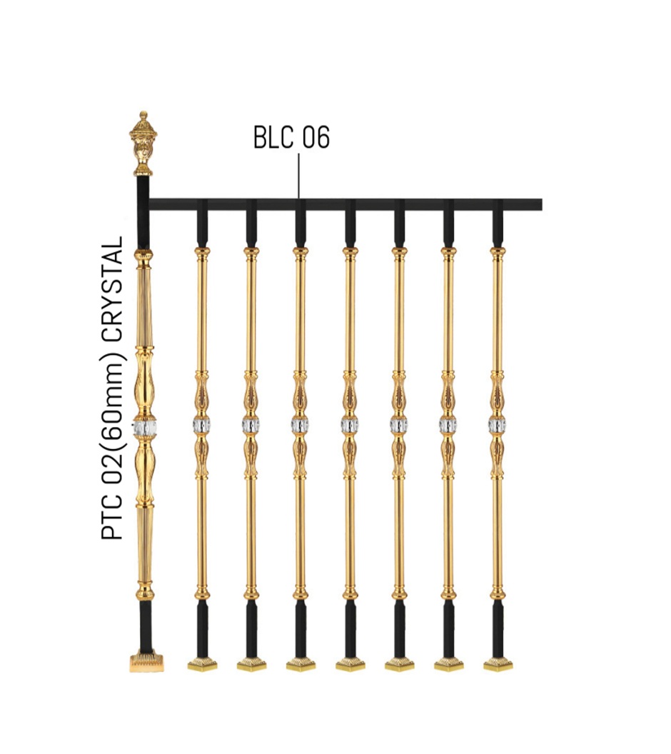 Exquisite Railings that Reflect Grandeur and Sophistication for Villas