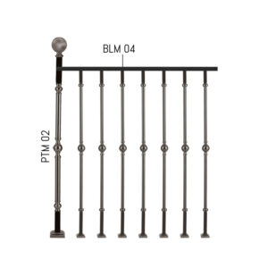 Silver Brass Railings
