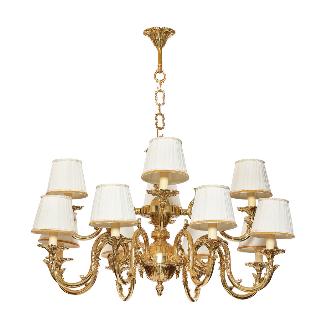 High End 2 Level Chandelier