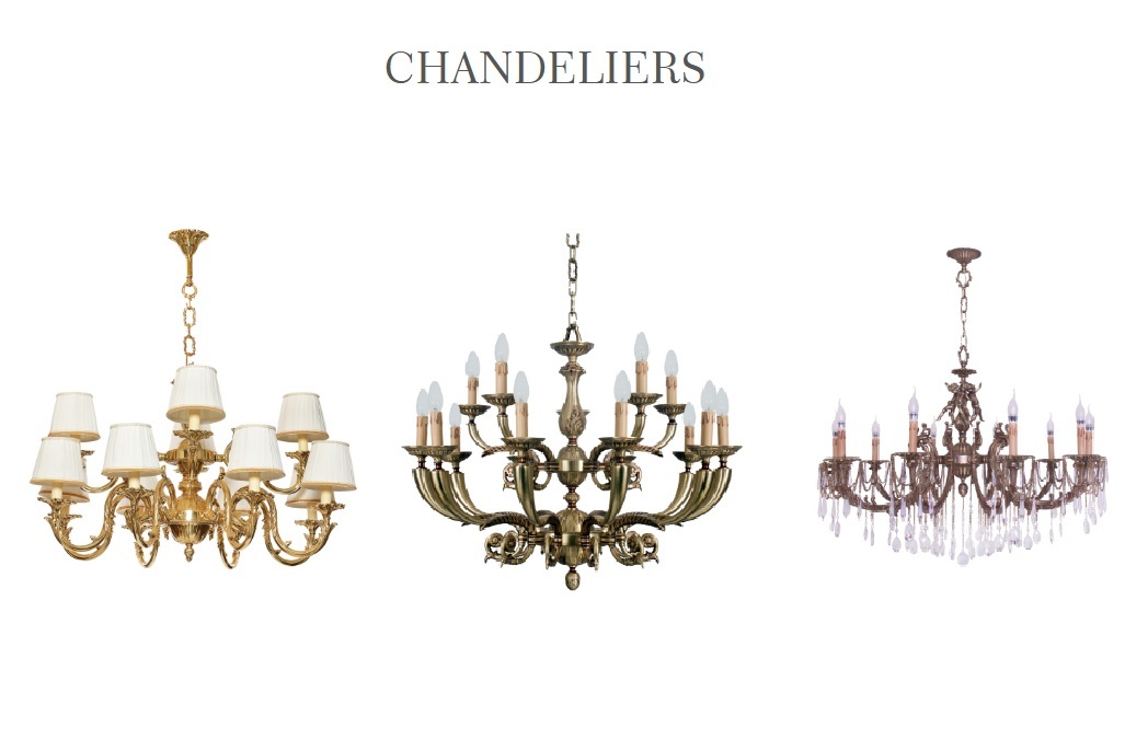 Brass Decorative Chandeliers