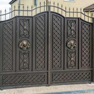 Gates - With Brass Decoration WIBD-02